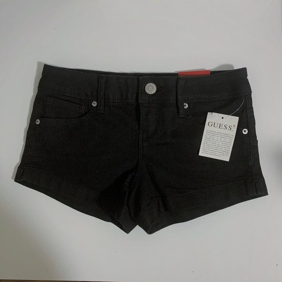 NWT Guess Black Shorts - Picture 1 of 3
